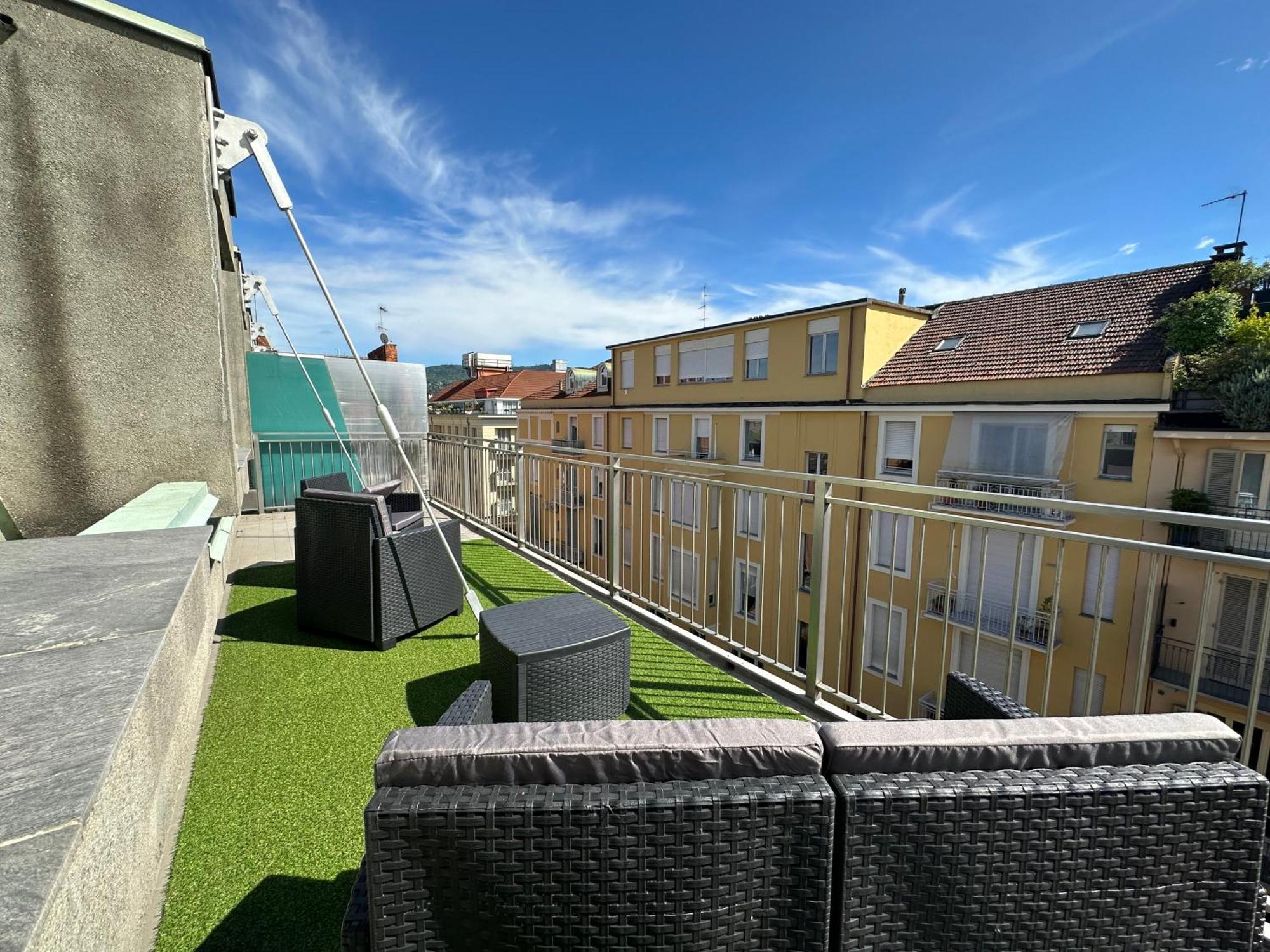 Gallery Suite The Turin Center Apartment 5 Floor, Free Garage, Big Terrace Exterior photo